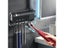 1pc Wall Mount Toothpaste Squeezer Toothbrush Holder Storage Rack Carousel 5