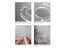 Punch-free Wall-mounted Toothbrush Toothpaste Storage Rack Bathroom Accessories Carousel 5