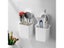 Toothbrush Toothpaste Holder Waterproof Portable Bathroom Shelf Carousel 3