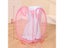 Folding Laundry Storage Basket For Dirty Clothes Nylon Mesh Color Net Laundry Carousel 4