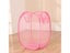 Folding Laundry Storage Basket For Dirty Clothes Nylon Mesh Color Net Laundry Carousel 1