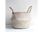 Home Cestas Mimbre Striped Wicker Laundry Basket Handmade Collapsible Carousel 2