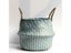 Home Cestas Mimbre Striped Wicker Laundry Basket Handmade Collapsible Carousel 5