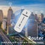Portable WiFi Router, Pocket Mobile Hotspot Wi-Fi Smart Router(White) Carousel 2