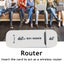 Portable WiFi Router, Pocket Mobile Hotspot Wi-Fi Smart Router(White) Carousel 4