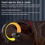 Bedside Lamp Dimmable LED Night Light Wake Up Light Bluetooth Speaker Black Carousel 6