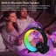 Bedside Lamp Dimmable LED Night Light Wake Up Light Bluetooth Speaker Black Carousel 7