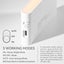 2PCS Rechargeable Night Lights Motion Sensor LED Lamp Sensor Wall Lamp Square Carousel 6