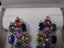 16.70 CT MULTI COLOUR SAPPHIRE &amp; DIAMOND EARRINGS, 14 K WHITE GOLD Carousel 6