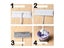 Home Electrostatic Dust Collector Mop Foldable 51.2 In Long Handle With Carousel 7