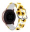 Silicone Pattern Watch Straps compatible with the Garmin Vivoactive 4 Carousel 1