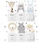 Cartoon Wall Stickers Animal Wall Art Stickers Switch Decorative For Carousel 1