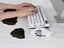 2Pcs Ergonomic Cloud Wrist Rest Keyboard Mouse Wrist Pad Wrist Support - Black Carousel 3