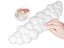2Pcs Ergonomic Cloud Wrist Rest Keyboard Mouse Wrist Pad Wrist Support - White Carousel 3