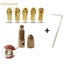 0.5-3mm Mini Drill Chucks Micro Collet Brass W/Wrench Adapter Household E CHK29M Carousel 3