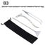 Aquarium Tools Set Scissor Tweezers Plants Wave Scissors Grass Stainless CHK29M Carousel 1