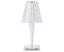 C86 2000mah 3 Color Crystal Table Lamp Bedroom Romantic Warm Atmosphere Light Carousel 1