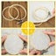 10pcs/set 8cm/10cm Optional DIY Cross Stitch Embroidery Circle Bamboo Hoo CHK29M Carousel 4