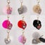 Cute Tassels Plush Ball Keychain Cute Rabbit Hair Pompom Keyring Loving CHK29M Carousel 7