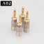 HIFIDIY LIVE 4PCS/Set 4mm Pure Copper Gold Plated Banana Plug Connector F CHK29M Carousel 1