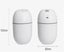 2X 220ml USB Small Air Humidifier Easter Egg Desktop Car Aromatherapy Sprayer Carousel 2
