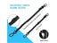 Dog Seatbelt Updated 3-in-1 Pet Car Seat Belts For Dogs Car Tether With Clip Carousel 6