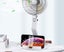F02 Folding Wall-mounted Desktop Small Fan with Table Lamp USB Cooling Equipment Carousel 3
