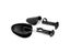 1 Pair Practical Plastic Adjustable Length Durable Black Women Men 2-Way Shoes Carousel 3