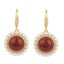 E36 Flower Earrings Niche Design Sense Female Ear Jewelry Carousel 1