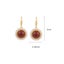 E36 Flower Earrings Niche Design Sense Female Ear Jewelry Carousel 4