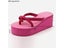 Wedge Heels Flip Flops Women Slippers Summer Thick Bottom Sandals Platform Carousel 7