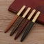 High Quality Copper WOOD RollerBall Pen brass Ebony spinning Red gold BAL CHK29M Carousel 7