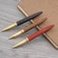 High Quality Copper WOOD RollerBall Pen brass Ebony spinning Red gold BAL CHK29M Carousel 8