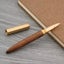 High Quality Copper WOOD RollerBall Pen brass Ebony spinning Red gold BAL CHK29M Carousel 3