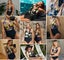 CUPSHE Deep V-neck Halter One-Piece Swimsuit For Women Sexy Backless Lace CHK29M Carousel 9