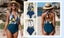CUPSHE Deep V-neck Halter One-Piece Swimsuit For Women Sexy Backless Lace CHK29M Carousel 10
