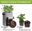 3 Size Felt plant grow bags nonwoven fabric garden potato pot greenhouse CHK29M Carousel 8