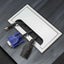 1Pcs Plastic Rectangle Wire Cable Holder Grommet Hole Cover Outlet Port w CHK29M Carousel 8