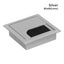 1Pcs Plastic Rectangle Wire Cable Holder Grommet Hole Cover Outlet Port w CHK29M Carousel 3