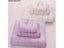 33*74cm Embroidery Towels Lavender Flowers Cotton Towels Washcloths Carousel 3
