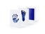 Baby Care Non-Toxic Baby Handprint Footprint Imprint Kit Baby Souvenirs Newborn Carousel 7