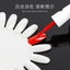 10Pcs Nail Art Swatch Card Nail Polish Display Clear Swatches Fan Shaped CHK29M Carousel 7