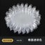 10Pcs Nail Art Swatch Card Nail Polish Display Clear Swatches Fan Shaped CHK29M Carousel 1