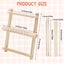 Wooden Weaving Loom Starter Kit Hand-Woven DIY Woven Set Household Tapest CHK29M Carousel 7
