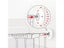 1pcs Baby Pet Safety Door Stair Gates Wall Mount Cups Bumpers Guard Protectors Carousel 5