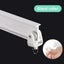 Curtain Rail White Modern Style Visible Track Nano Silencer Curtains Acce CHK29M Carousel 5