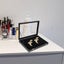 Medals Display Case Pin Display Box Cabinet with Lid Brooch Holder Clear CHK29M Carousel 10