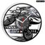 Never Give Up Cycling Vinyl Clock Carousel 1