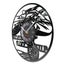 Never Give Up Cycling Vinyl Clock Carousel 3