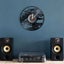 Never Give Up Cycling Vinyl Clock Carousel 5